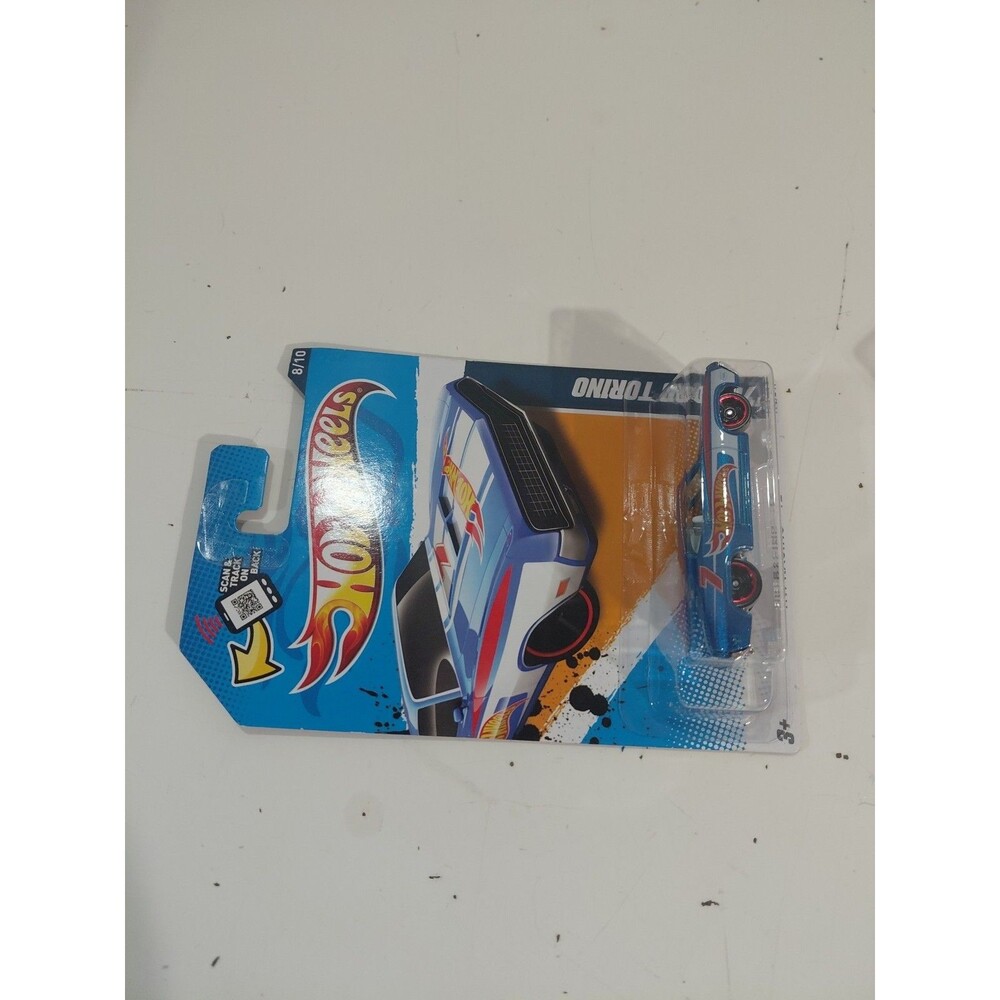 NIP Hot Wheels Racing 12 1:64 Die Cast 1970 Ford Torino Muscle Car - Picture 2 of 4